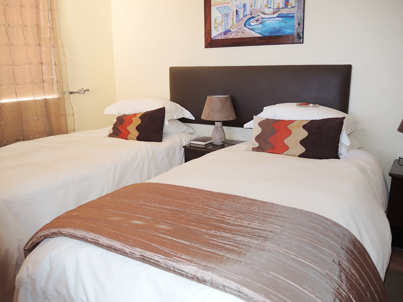 Luxury twin room interior